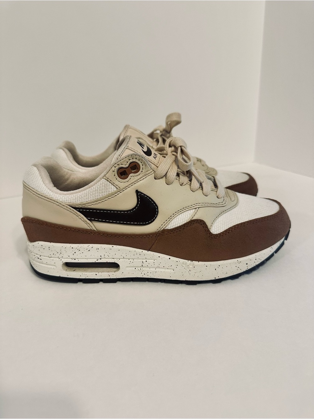 Nike Air Max 1 - Beige, Brown, Dark Brown